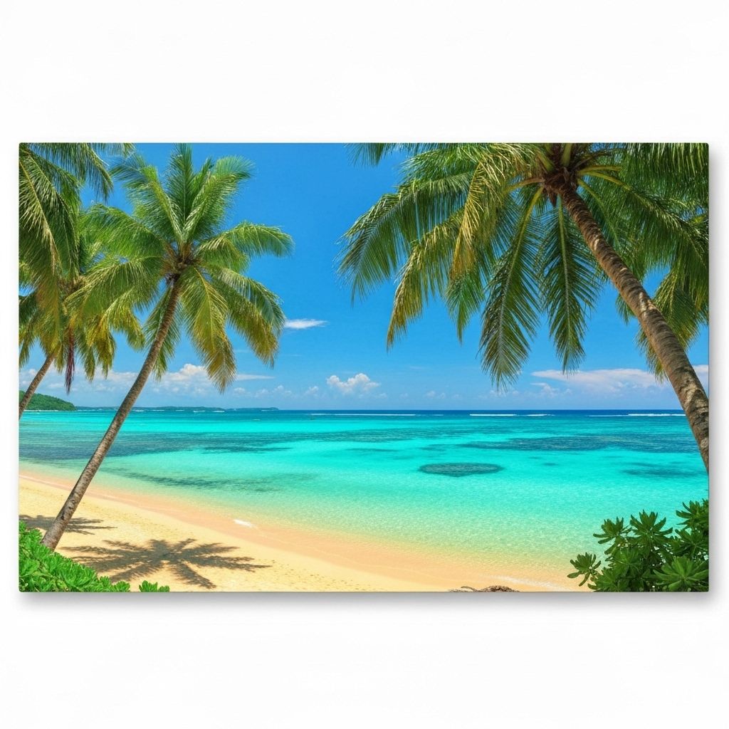 Tropical Paradise Rendering